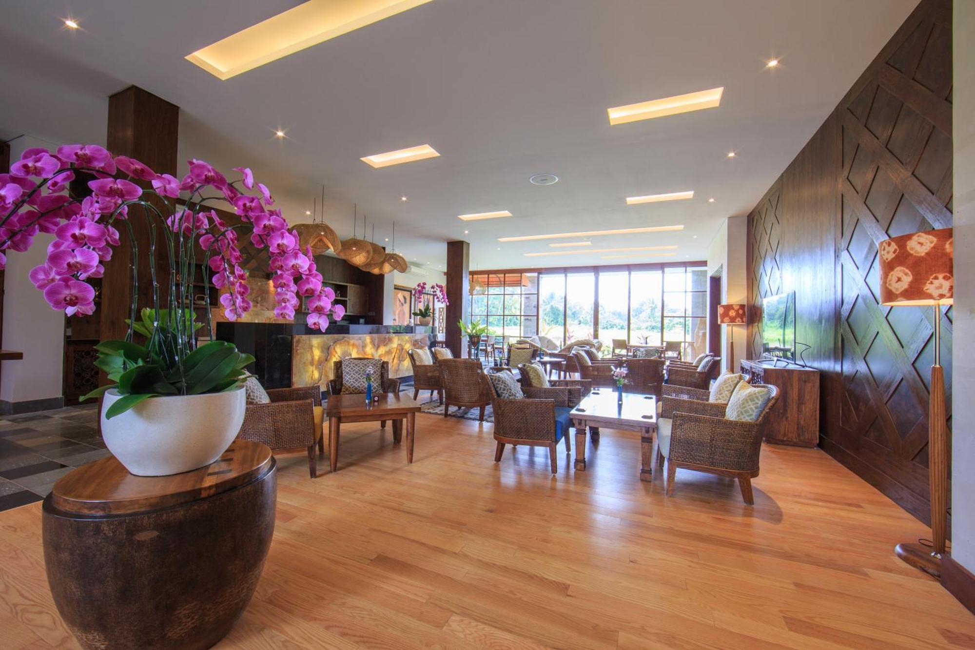 Tejaprana Bisma - Chse Certified Hotel Ubud  Luaran gambar The interior of the lounge