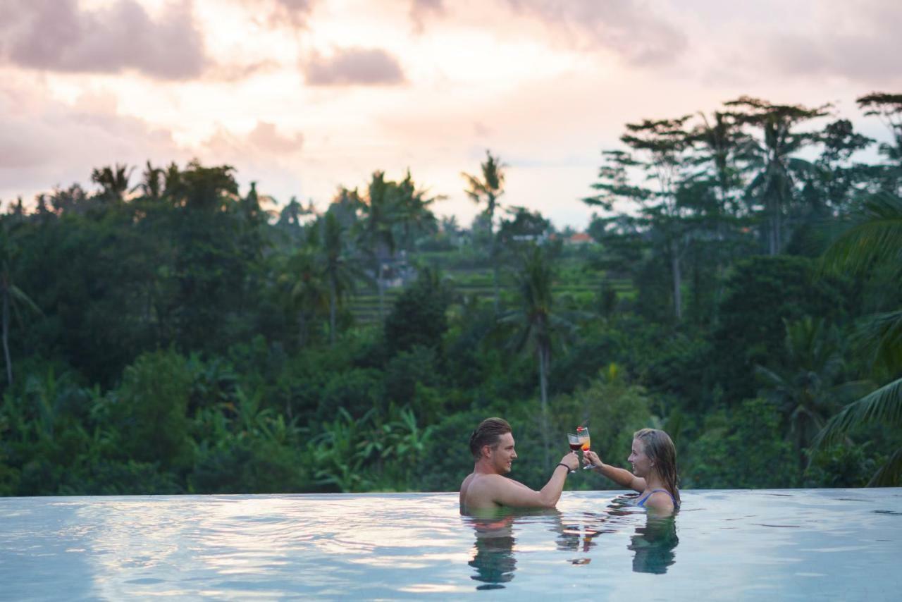 Tejaprana Bisma - Chse Certified Hotel Ubud  Luaran gambar Infinity pool at Alila Ubud