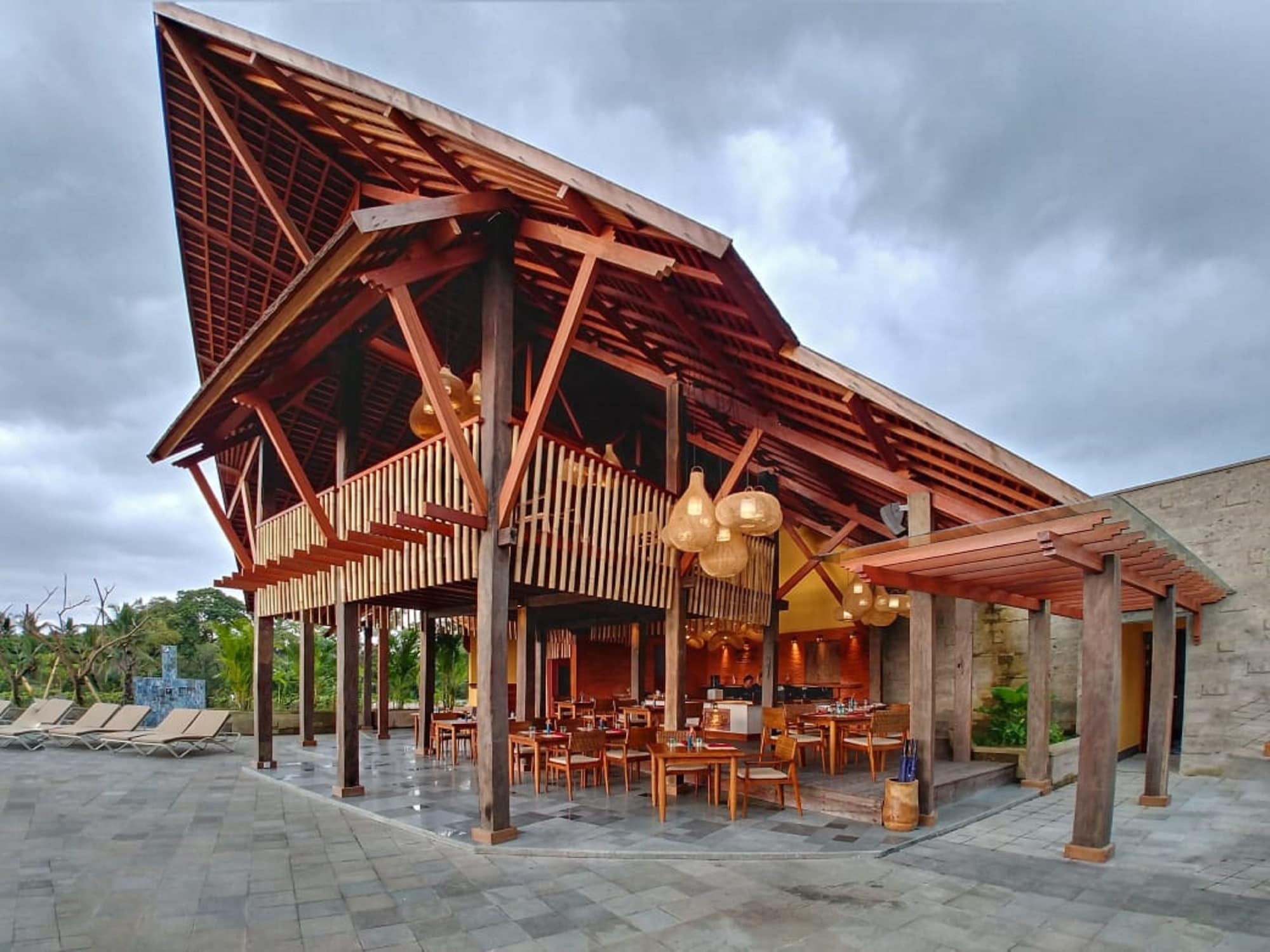 Tejaprana Bisma - Chse Certified Hotel Ubud  Luaran gambar The restaurant at the resort